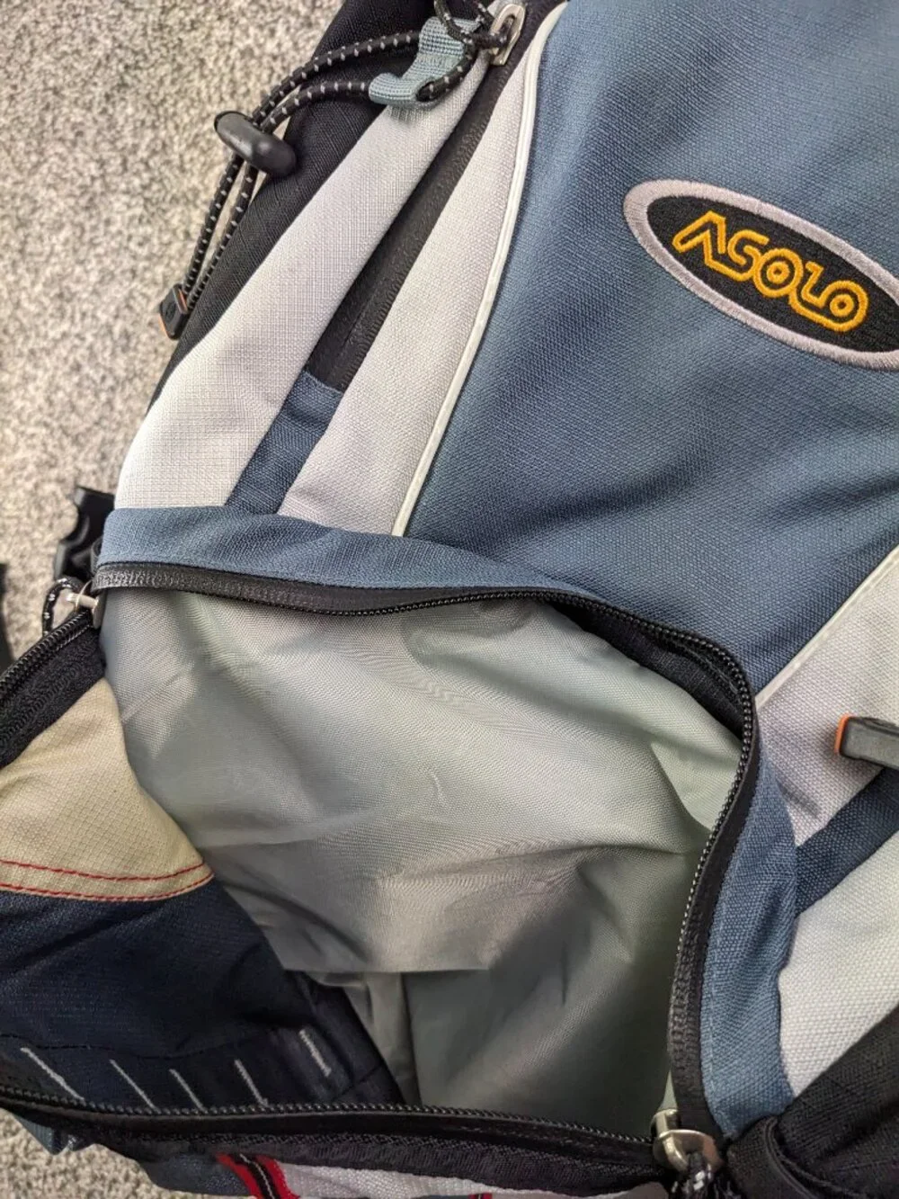 Asolo backpack hiking